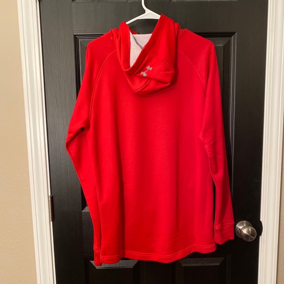 Red Under Armour hoodie - Picture 2 of 3